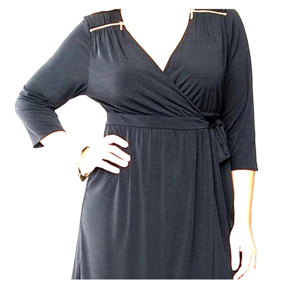 lane bryant wrap dress